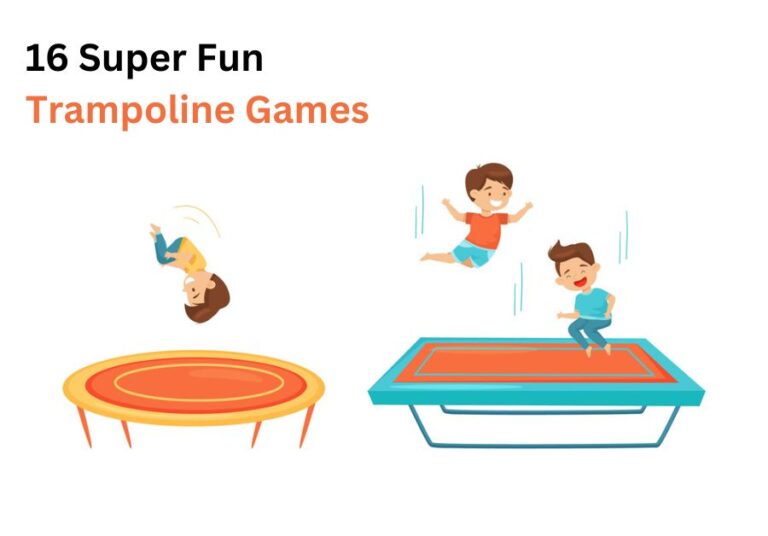 16 Super Fun Trampoline Games